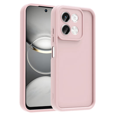 Tecno Spark 30 Kılıf Kamera Korumalı Zore Ananas Kapak Mürdüm