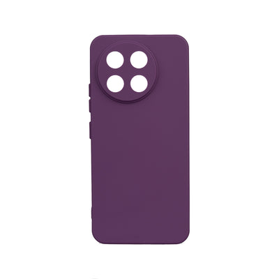 Tecno Spark 30 Pro Kılıf Zore Biye Silikon Mor