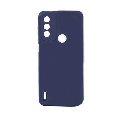 Tecno Spark 6 Go Kılıf Zore Biye Silikon Lila