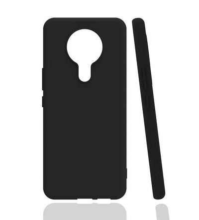 Tecno Spark 6 Kılıf Zore Biye Silikon Siyah