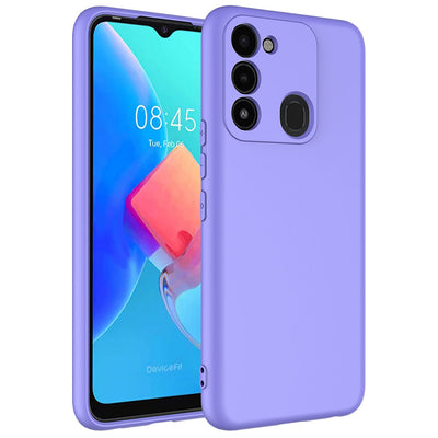Tecno Spark 8C Kılıf Zore Mara Lansman Kapak Lila