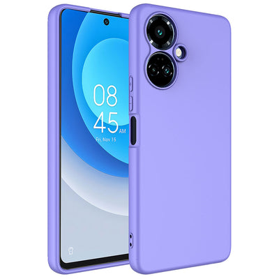 Tecno Spark 9 Pro Kılıf Zore Mara Lansman Kapak Lila