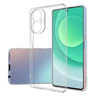 Tecno Spark 9 Pro Kılıf Zore Süper Silikon Kapak Renksiz