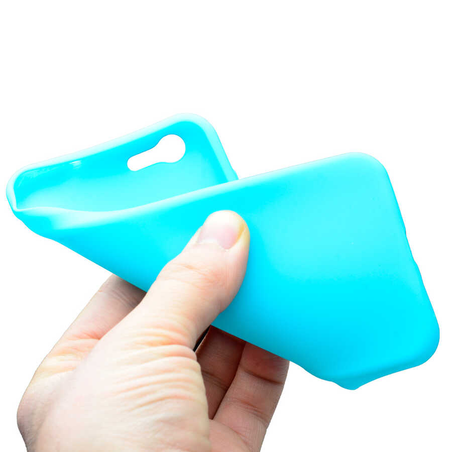 Turkcell T70 Kılıf Zore Premier Silikon Kapak Turkuaz