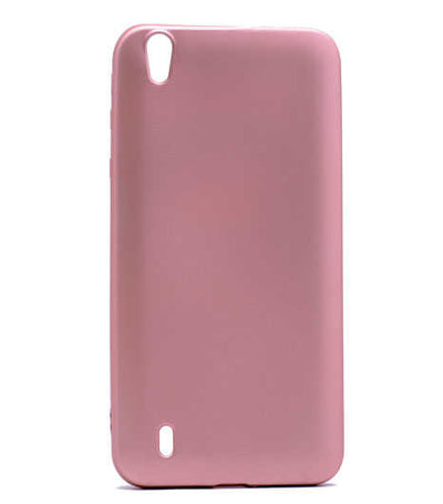Vestel Venüs 5530 Kılıf Zore Premier Silikon Kapak Rose Gold