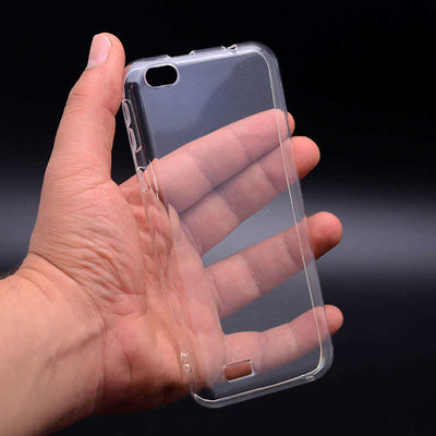 Vestel Venüs E2 Plus Kılıf Zore Süper Silikon Kapak Renksiz