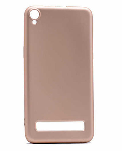 Vestel Venüs V3 5020 Kılıf Zore Premier Silikon Kapak Gold