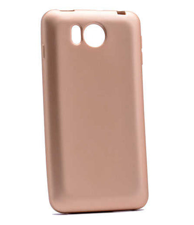 Vestel Venüs V3 5580 Kılıf Zore Premier Silikon Kapak Gold