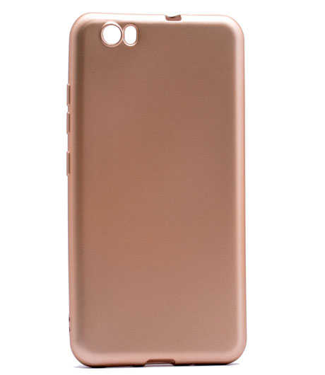 Vestel Venüs Z10 Kılıf Zore Premier Silikon Kapak Gold