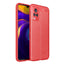 Vivo V21 Kılıf Zore Niss Silikon Kapak Kırmızı