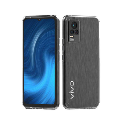 Vivo V21E Kılıf Zore Coss Kapak Renksiz