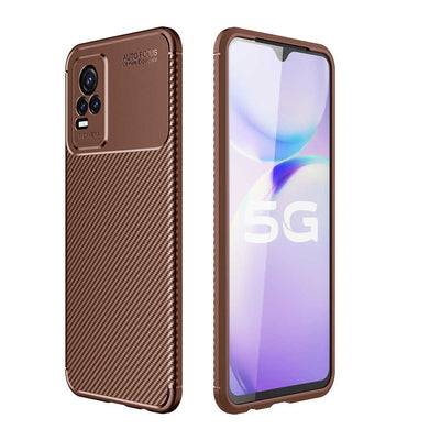 Vivo V21E Kılıf Zore Negro Silikon Kapak Lacivert