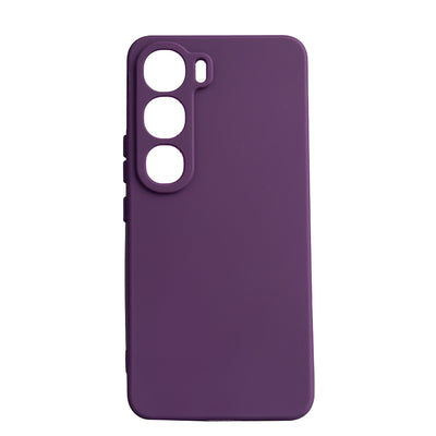 Vivo V40 Lite Kılıf Zore Biye Silikon Mor