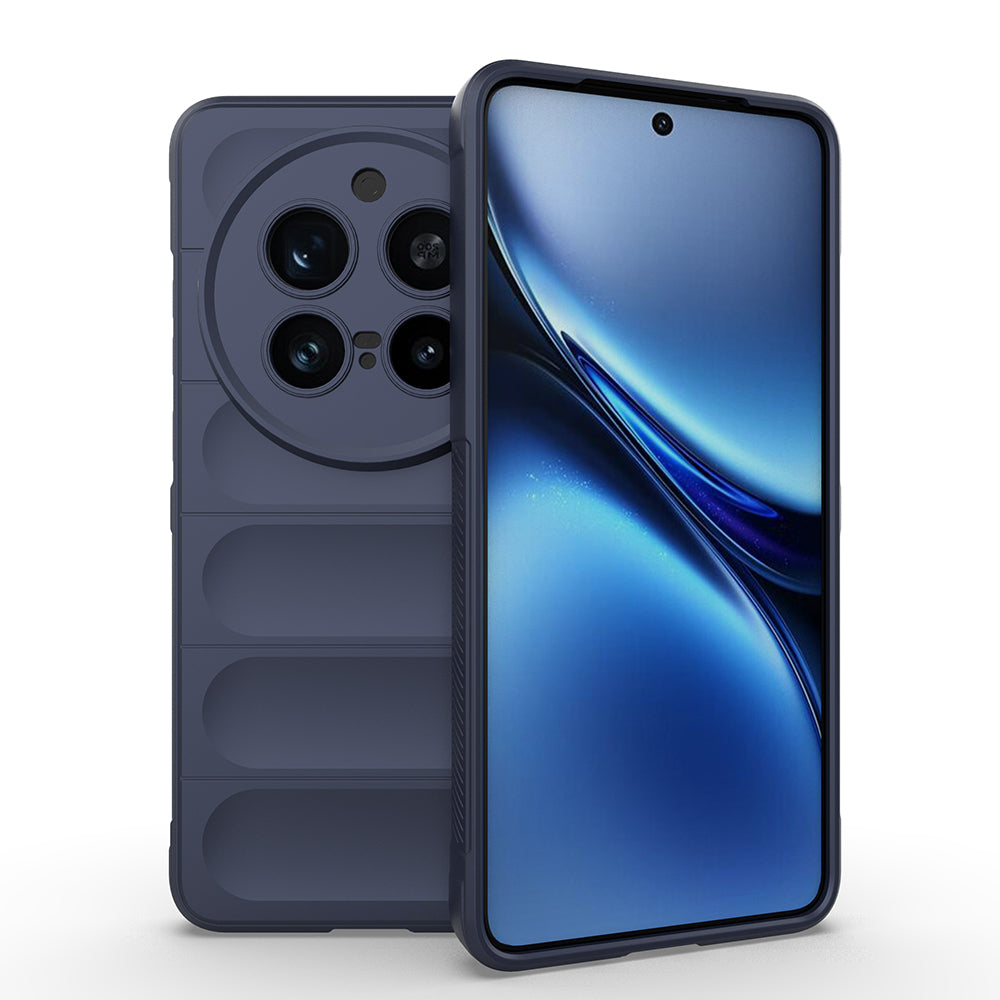 Vivo X200 Pro Kılıf Esnek TPU Oyuklu Arka Yüzey Tasarımlı Zore Etnik Silikon Kapak