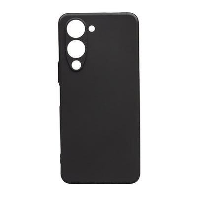 Vivo Y04 Kılıf Zore Biye Silikon Siyah