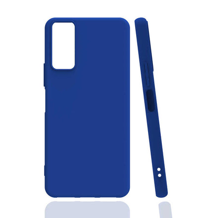 Vivo Y11S Kılıf Zore Biye Silikon Mavi