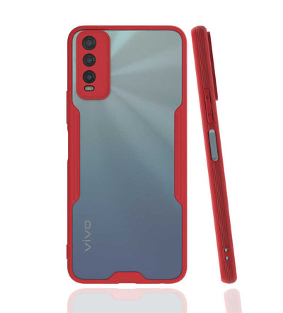 Vivo Y11S Kılıf Zore Parfe Kapak Siyah