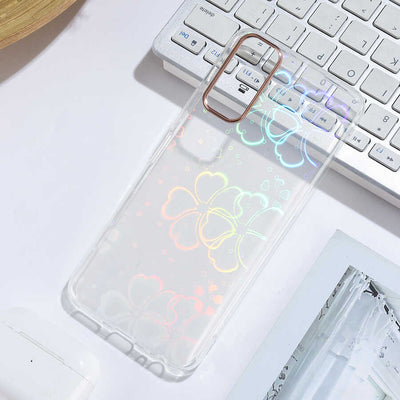 Vivo Y11S Kılıf Zore Sidney Desenli Sert Kapak Flower No3
