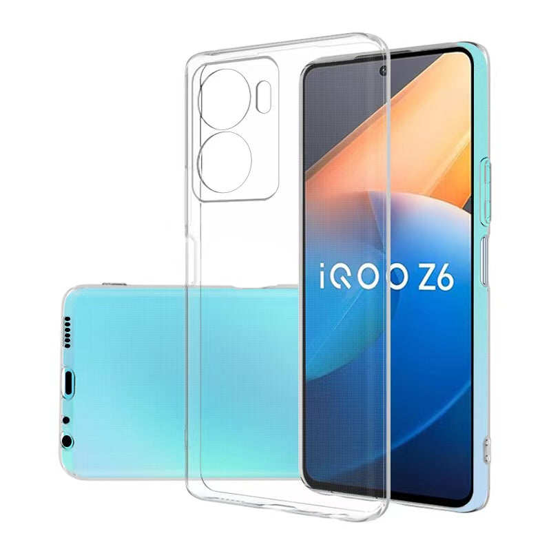 Vivo Y16 Kılıf Zore Süper Silikon Kapak Renksiz