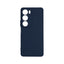 Vivo Y19S Case Zore Piping Silicone Navy Blue