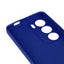 Vivo Y19S Case Zore Piping Silicone Navy Blue