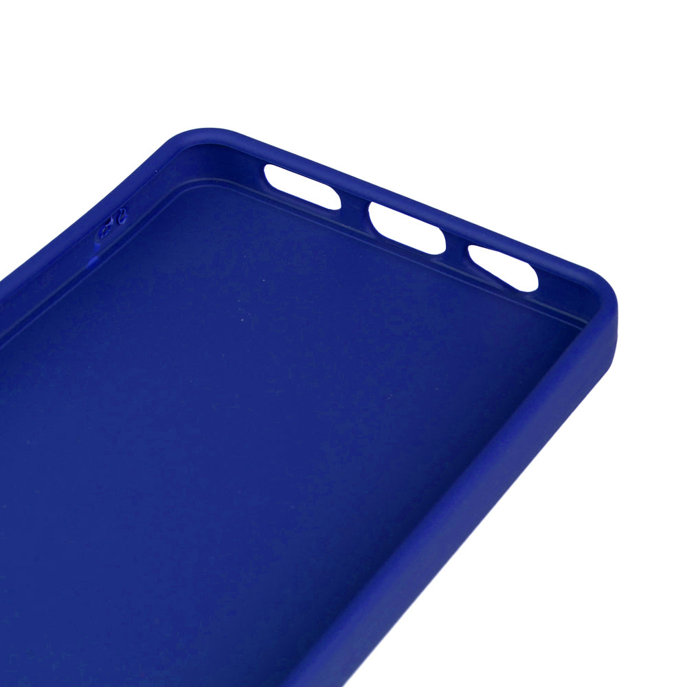 Vivo Y19S Kılıf Zore Biye Silikon Mavi