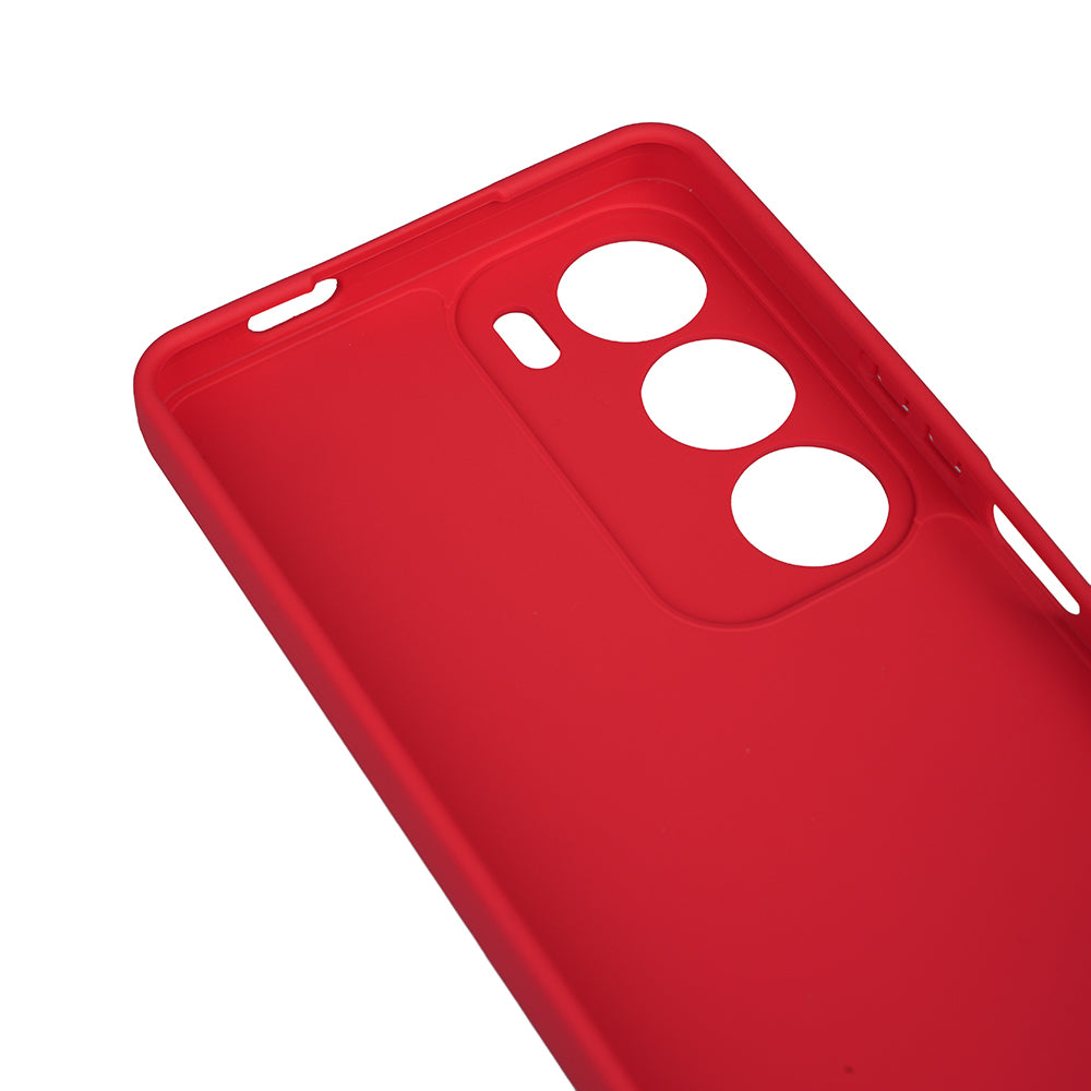 Vivo Y19S Kılıf Zore Biye Silikon Kırmızı