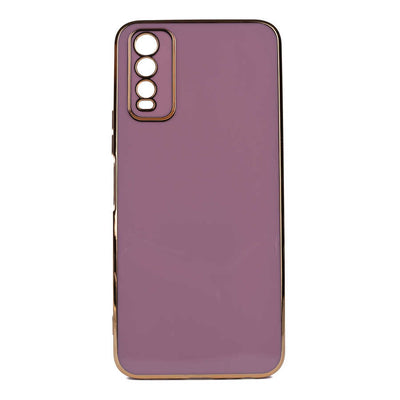 Vivo Y20 Kılıf Zore Bark Kapak Beyaz