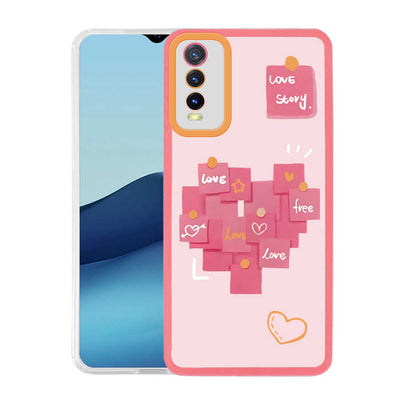 Vivo Y20 Kılıf Zore M-Fit Desenli Kapak Butterfly No3