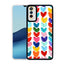 Vivo Y20 Kılıf Zore M-Fit Desenli Kapak Heart No6
