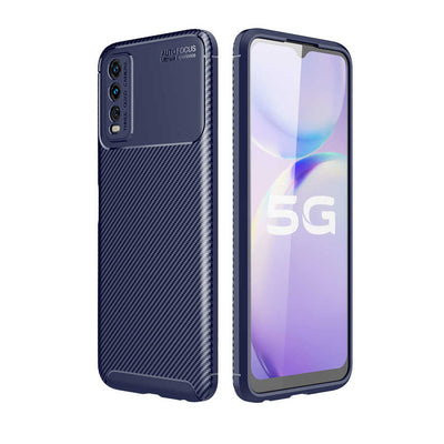 Vivo Y20 Kılıf Zore Negro Silikon Kapak Siyah