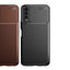 Vivo Y20 Kılıf Zore Negro Silikon Kapak Kahverengi