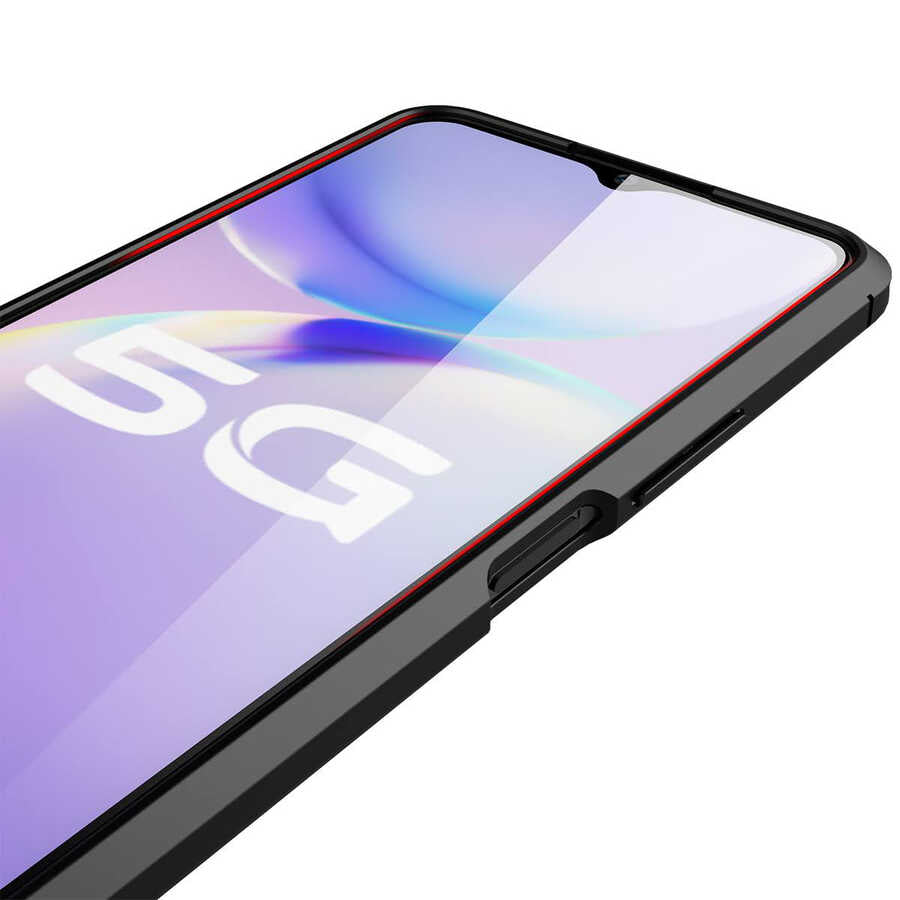 Vivo Y20 Kılıf Zore Niss Silikon Kapak Lacivert