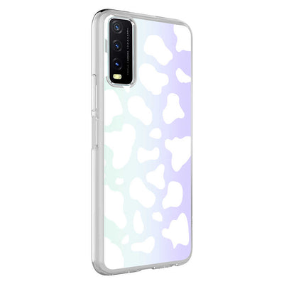 Vivo Y20S Kılıf Zore M-Blue Desenli Kapak Moon No4