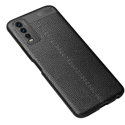 Vivo Y20S Kılıf Zore Niss Silikon Kapak Siyah