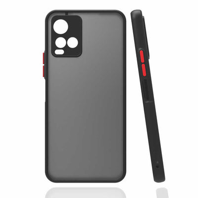 Vivo Y21S Kılıf Zore Hux Kapak Pembe