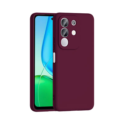 Vivo Y29 4G Kılıf Zore Mara Lansman Kapak Koyu Mor