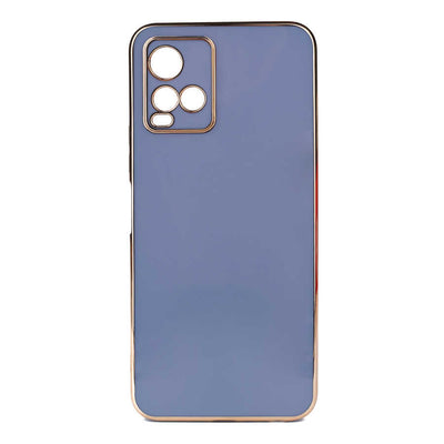 Vivo Y32 Kılıf Zore Bark Kapak Rose Gold