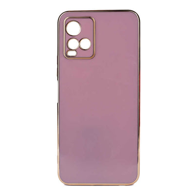 Vivo Y32 Kılıf Zore Bark Kapak Mor