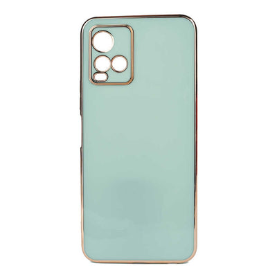 Vivo Y33S Kılıf Zore Bark Kapak Açık Yeşil