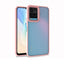 Vivo Y33S Kılıf Zore Flora Kapak Rose Gold