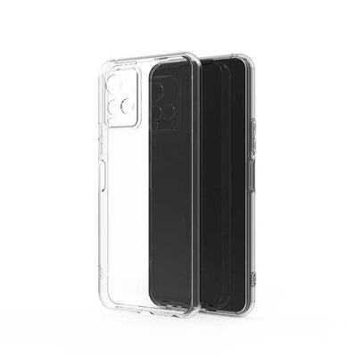 Vivo Y33S Kılıf Zore Kamera Korumalı Süper Silikon Kapak Renksiz