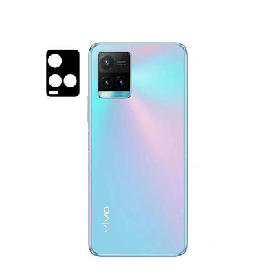 Vivo Y33S Zore 3D Kamera Camı Siyah