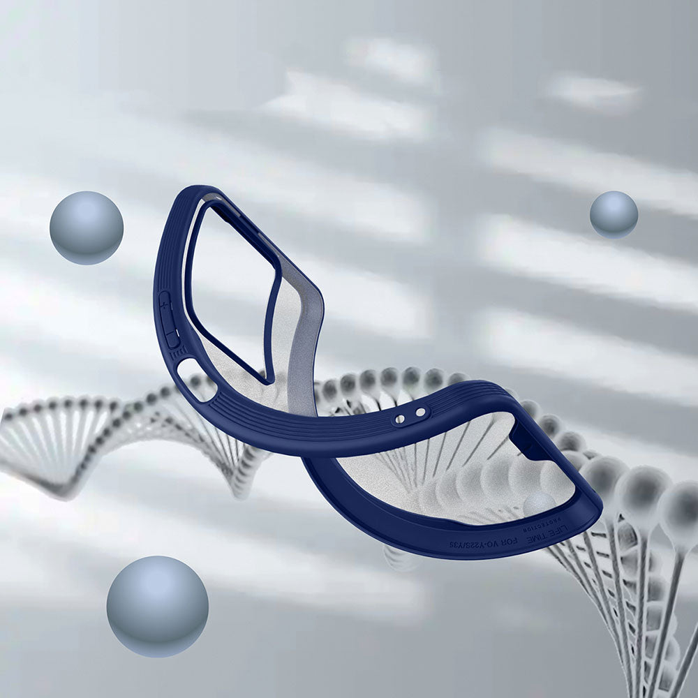 Vivo Y35 Kılıf Zore Parfe Kapak Koyu Yeşil