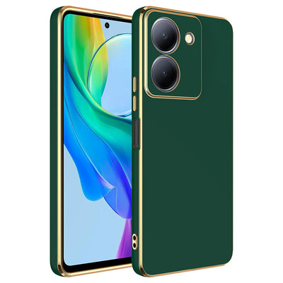Vivo Y36 4G Kılıf Zore Bark Kapak Mor