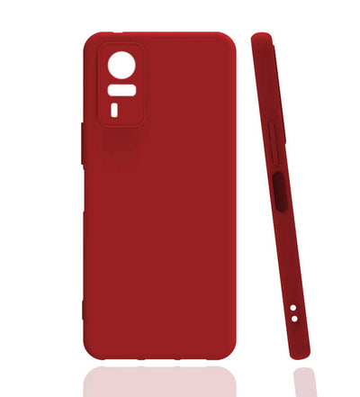 Vivo Y51 Kılıf Zore Biye Silikon Lacivert