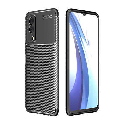 Vivo Y53S 4G Kılıf Zore Negro Silikon Kapak Siyah