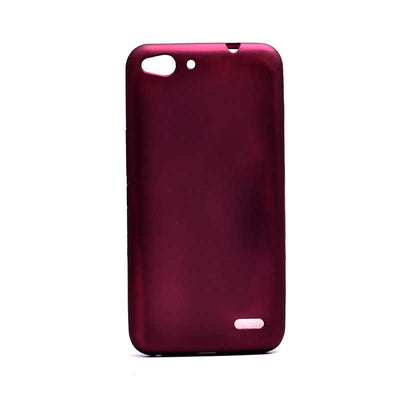 Vodafone Smart 6 Ultra Kılıf Zore Premier Silikon Kapak Mürdüm
