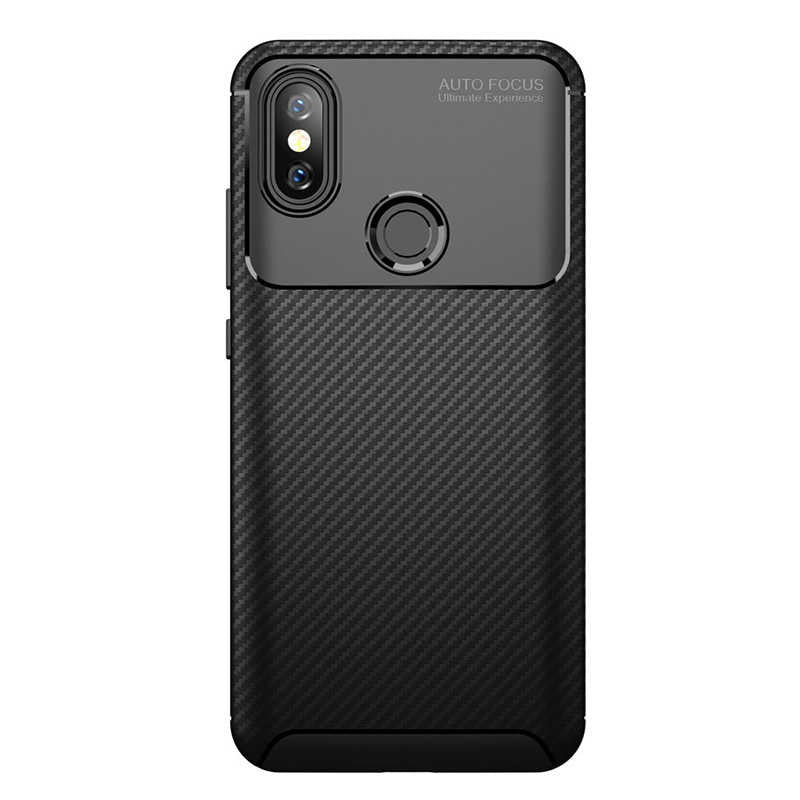 Xiaom Redmi Note 5 Pro Kılıf Zore Negro Silikon Kapak Lacivert