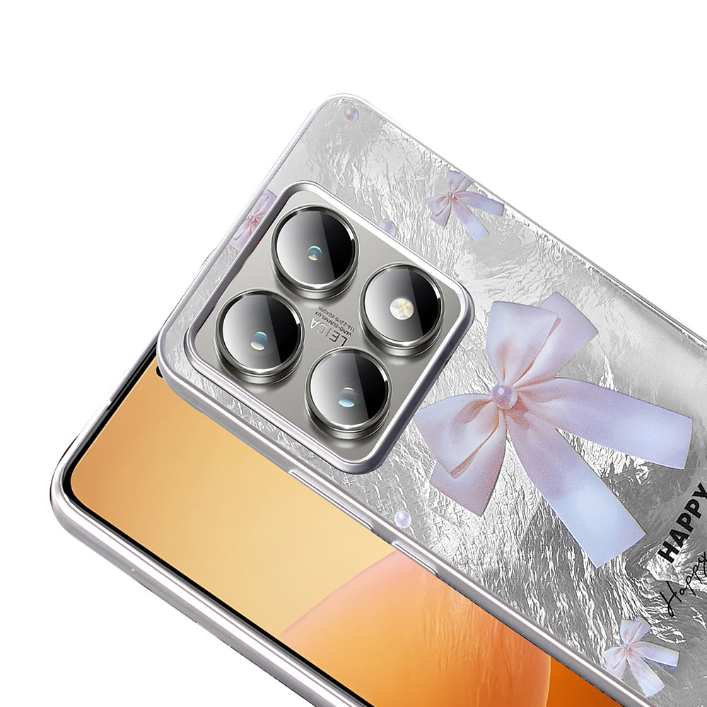 Xiaomi 14T Kılıf Desenli Zore Mep Kapak İncili Fiyonk